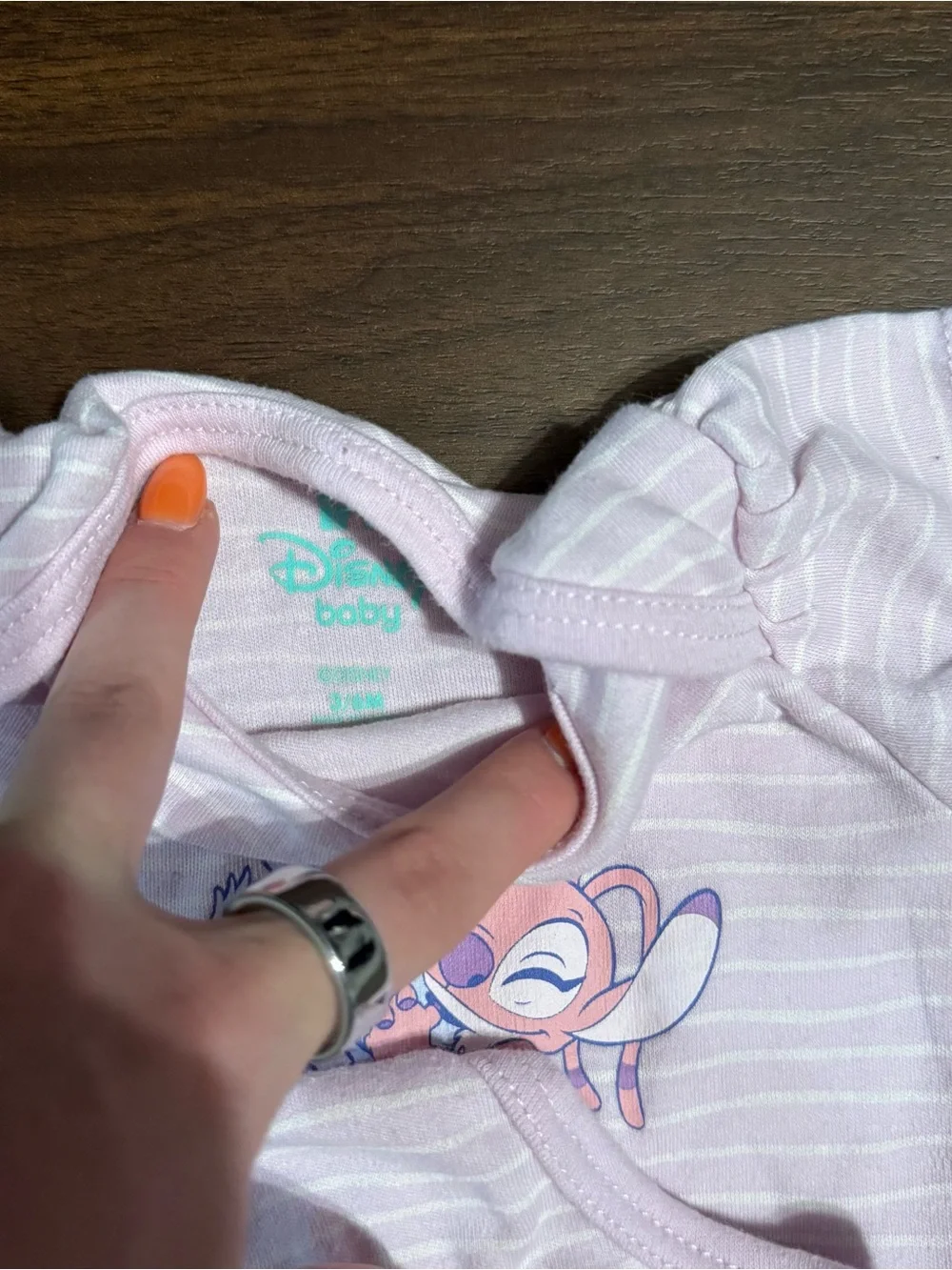 Baby girl Disney stitch onesie